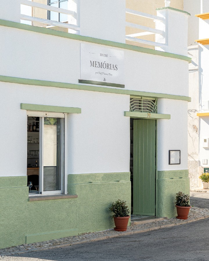 A fachada do Bistrô Memórias, na Rua Gonçalo Velho, 29